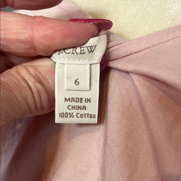 J Crew Ruffled Pink Tank Top with Feminine Charm - Picture 7 of 9